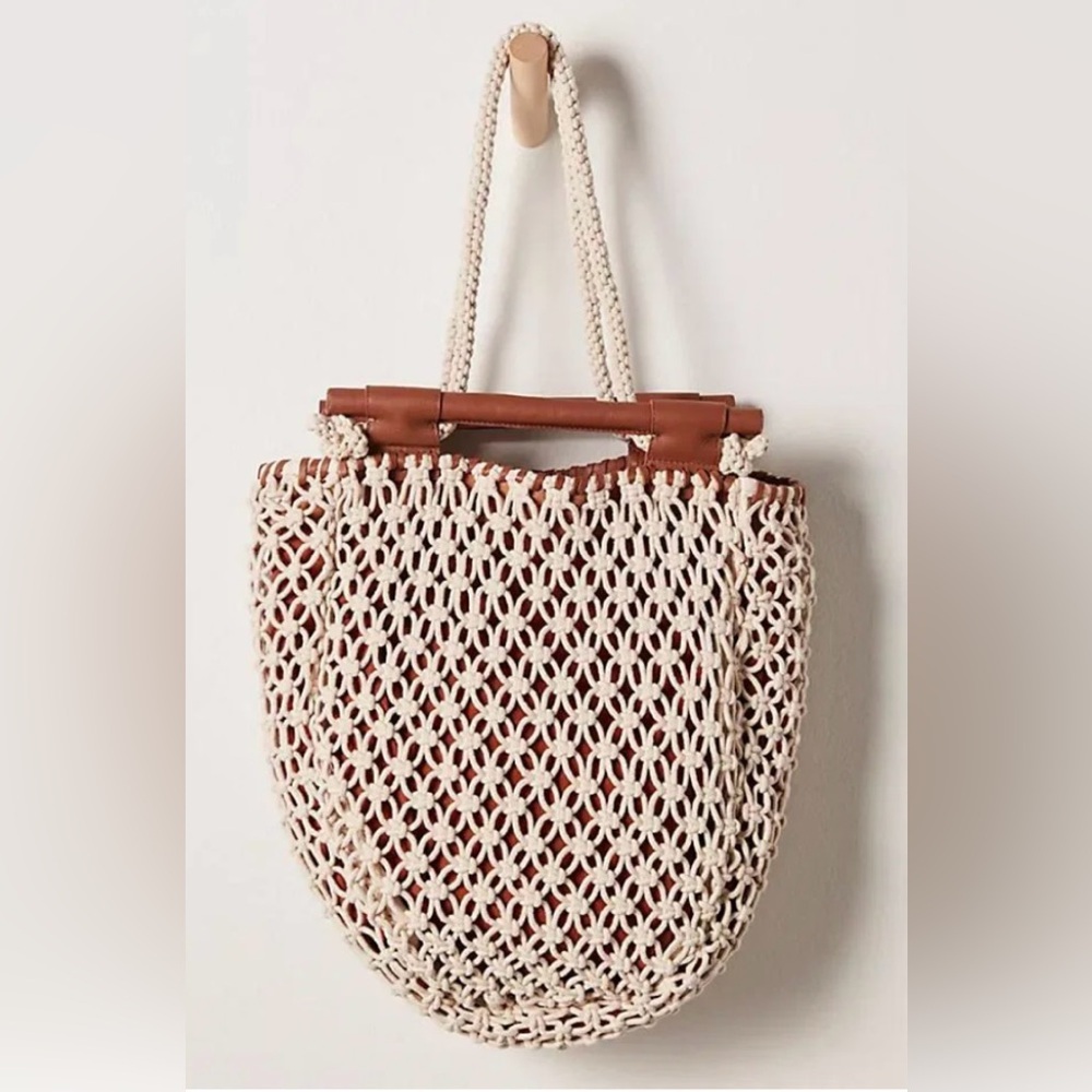 NWT Free People Neptunes Net Tote